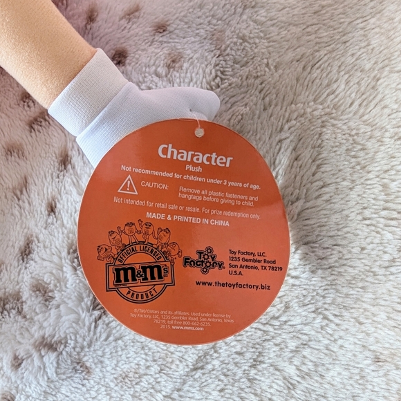 Red M&M Plushie - Picture 9 of 12